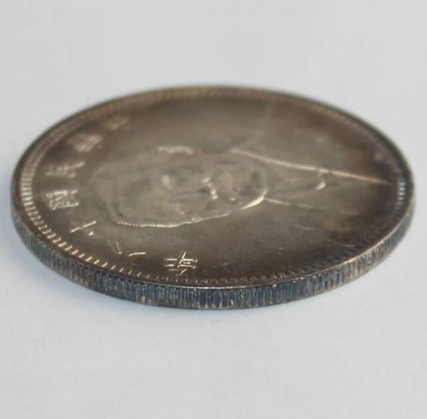 中国 中華民国十八年 1929年 孫文 壹圓 銀貨 アンティーク