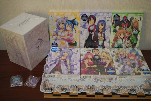 新品同様 学戦都市アスタリスク 2nd 全６巻 BD 全巻収納BOX付