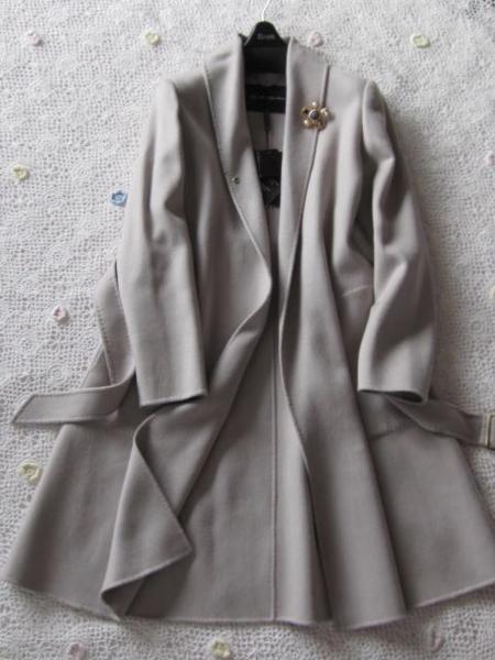 限定品・7～9号・上質　カシミア入りダブルフェイスコ-ト