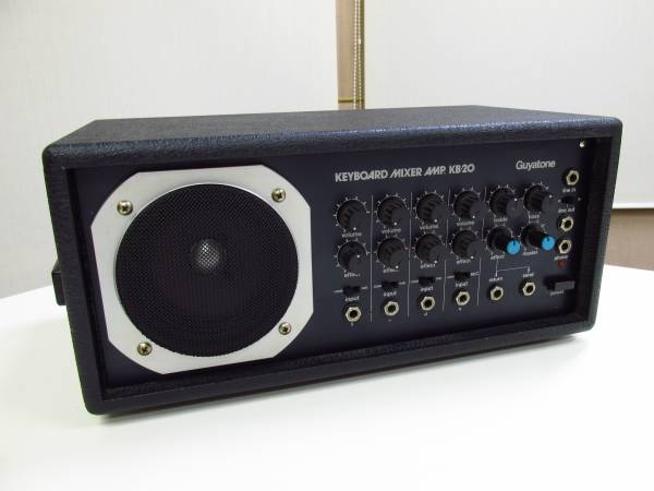 Guyatone グヤトーン 業務用PAスピーカー ペア【音出し動作確認済み】 GUYATONE Keyboard Mixer KB-20 スピーカー 内蔵(ミキサー)｜売買され