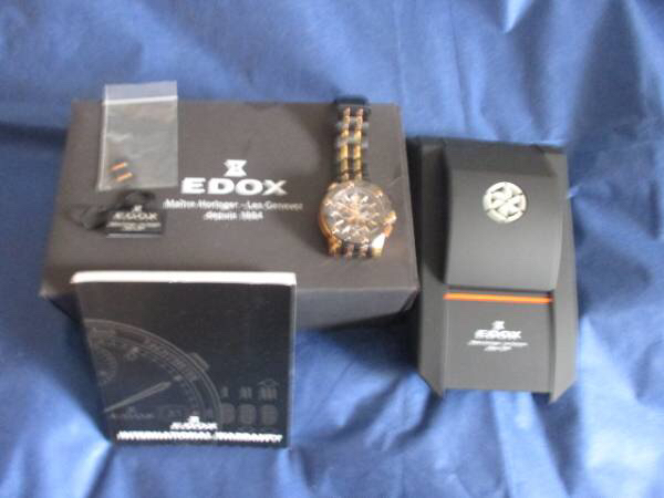 ★EDOX/エドックス CLASS1 クロノグラフ