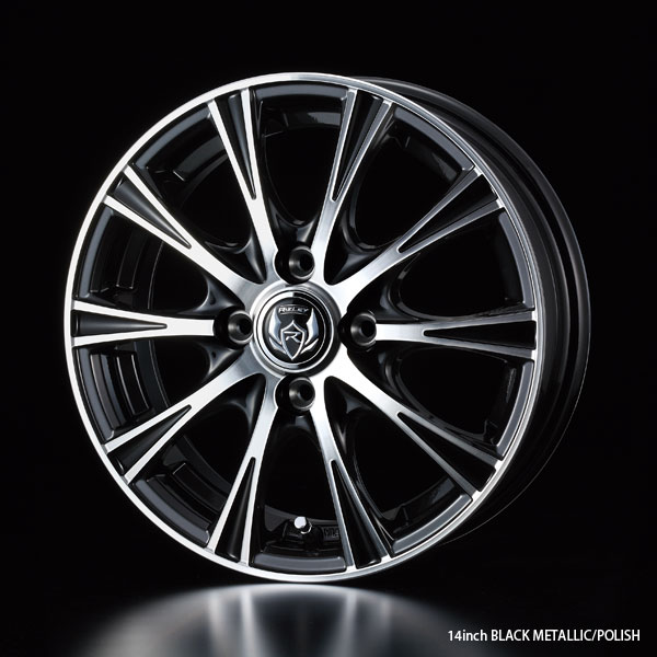 weds RIZLEY BL 12×4.00B +42 4H PCD100 JWL-T 4本で送料無料