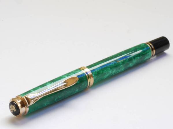 美品】M320 グリーン (EF) おまけつき 筆記具、万年筆、Pelikan – 文化