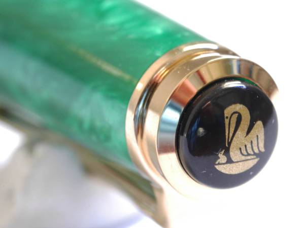 美品】M320 グリーン (EF) おまけつき 筆記具、万年筆、Pelikan – 文化
