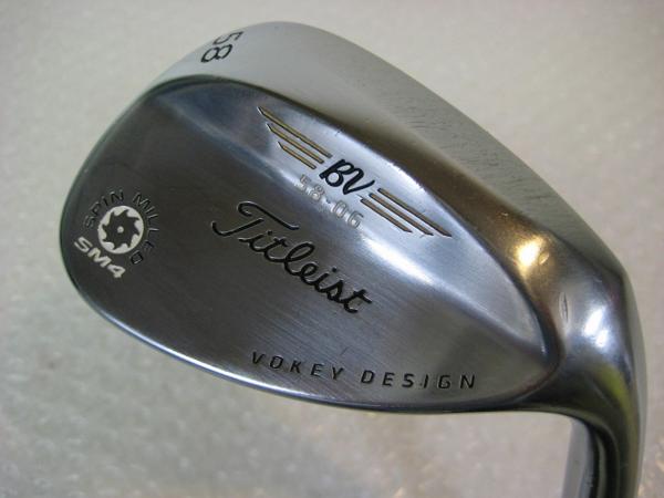 中古ボーケイウェッジ Titleist BV VOKEY SM4 58-06 S〔G梱1.0〕