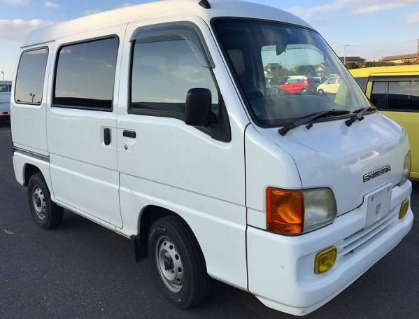 車検2年付き⁄サンバーバン⁄4WD車!!⁄AC⁄PS⁄