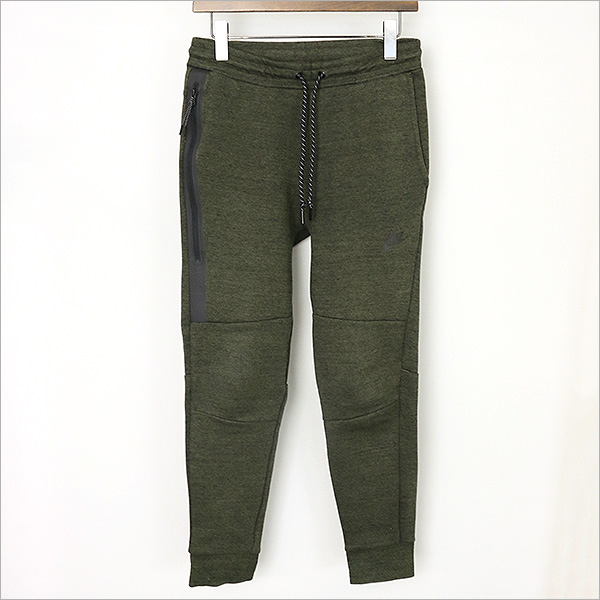 NIKE ナイキ TECH FLEECE 1.0 LONG PANTS オリーブ S