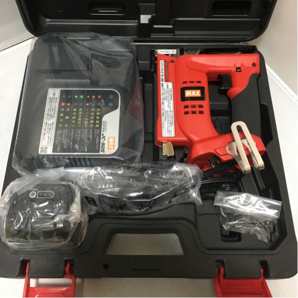 新品 マックス バッテリタッカ TG-ZB-BC/40A MAX
