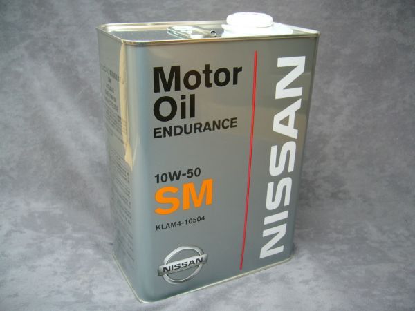 【送料込 4500円 】 4L缶 日産GTR エンデュランス SM 10W-50 .dd