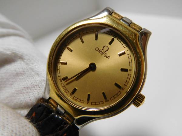 1円～used オメガ クォーツ 動作確認済(N-O32)