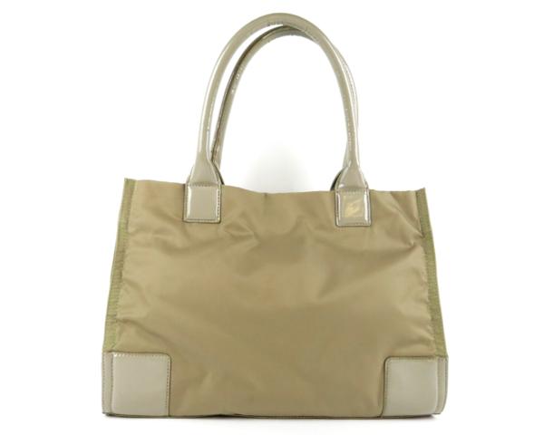 正規品 TORYBURCH トリーバーチ トートバッグ ベージュ ナイロン