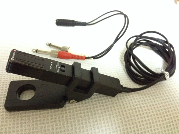 SONY EMC-936LT ウォークマンプロフェッショナル マイク 動作品
