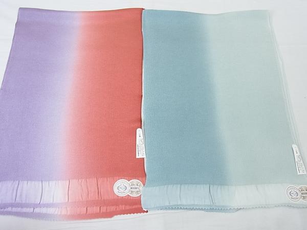 平和屋着物■高級帯揚げ２枚セット　丹後ちりめん　新品ｓ793