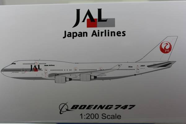 希少 1/200 JAL 日本航空 ボーイング747-400 航空機模型 希少 1 ダイ