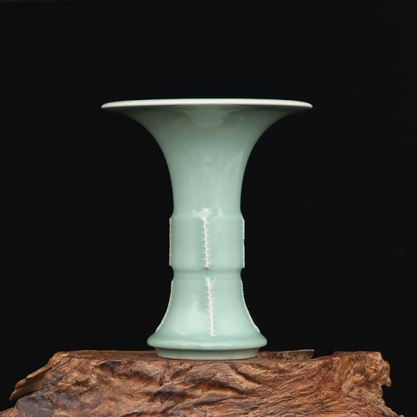 李朝青磁　甁 高麗青磁 徳利 ⁄ 李朝 - PQ191. 時代朝鮮美術 花文 陶器陶芸古美術花器