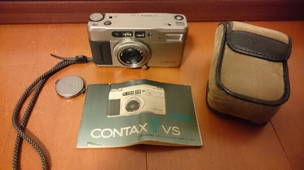 フィルムカメラ KYOCERA CONTAX T VS 京セラ KYOCERA CONTAX T VS 3.5-6.5/28-56 T 【お買い得，新品】