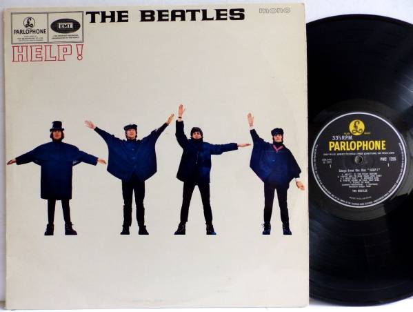 英国 MONO Parlophone UK オリジ マト 両 2 THE BEATLES Help 【公式通販】