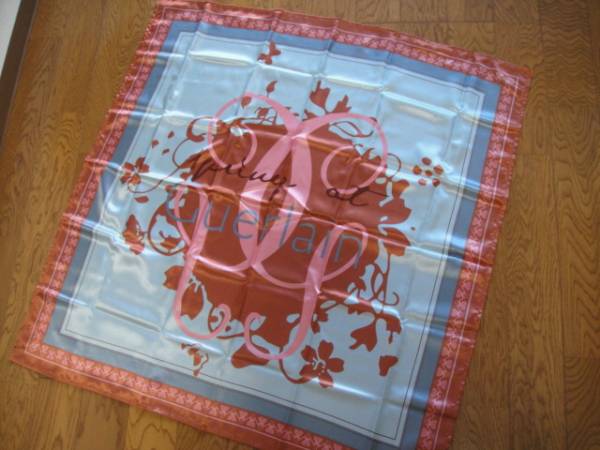 ★ゲラン★新品★非売品★極希少★大判シルクスカーフ&Bag★