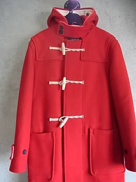 超極上 英国製【グローバーオール MONTY ダッフルコート 赤】