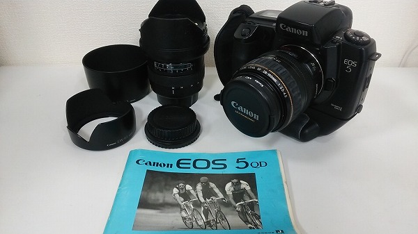 Canon EOS5　QUARTZ DATE　一眼レフカメラ　ジャンク扱い