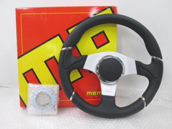 ○◇MOMO モモ ステアリング ハンドル VOLANTE レザー 革