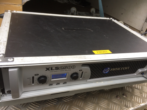 AMCRON (アムクロン) パワーアンプ XLS2500 Amcron XLS2500 パワー
