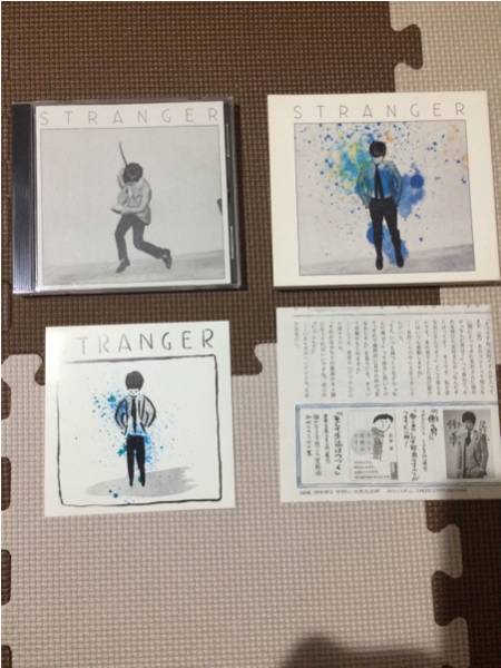 美品 星野源 STRANGER 初回版ステッカー＆新聞付 スリーブケース