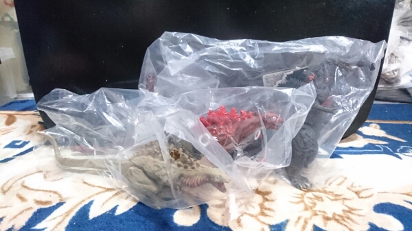 ムービーモンスターシリーズ ゴジラ2016 3種セット新品タグ付き