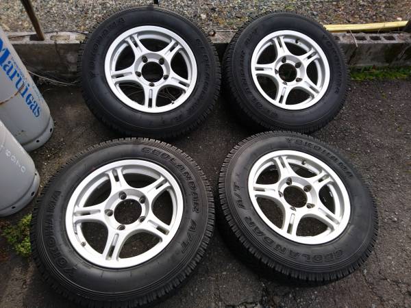 ジムニー　185/85R16 キャステック　タニグチ　レボルバー 売切