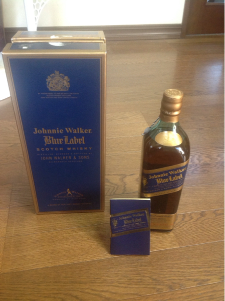 ジョニーウォーカー ブルーラベル 750ml 【古酒 箱あり】 K□未開栓