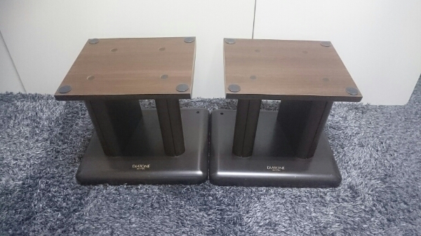 ダイヤトーン DS-77HR スピーカースタンド DK-77WNペア □DAIATONE