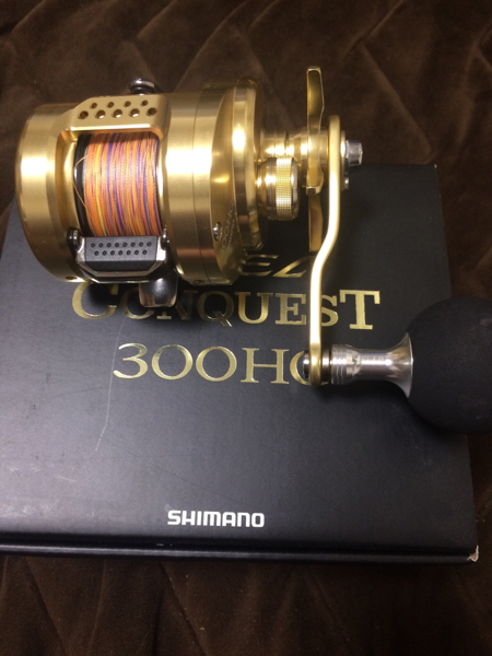 シマノ オシア コンクエスト 300HG １度使用 検/オシア ジガー