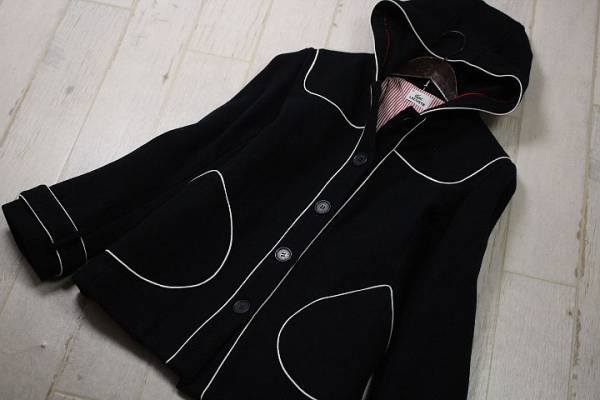 IID89◎日本製！ラコステ ウールジャケット42/裏ストライプ柄