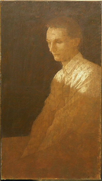 【GLC】坂部隆芳「女」40号パリ在住国際的人気画家希少大作逸品!