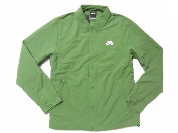 NIKE SB★新品コーチジャケット緑XXL★ナイロン国内正規スケボー