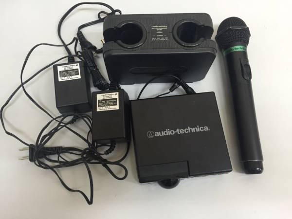 赤外線ワイヤレスマイクAT-CLM701T 動作品 1本