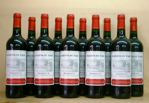 1円～ボルドーワイン10本★14ジョルダン デュ パルク/フランス