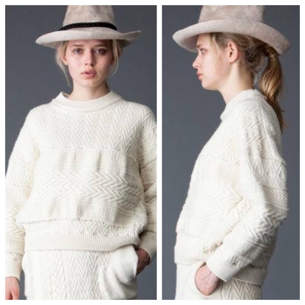 iliann loeb イリアンローブ ブリティッシュウールニット