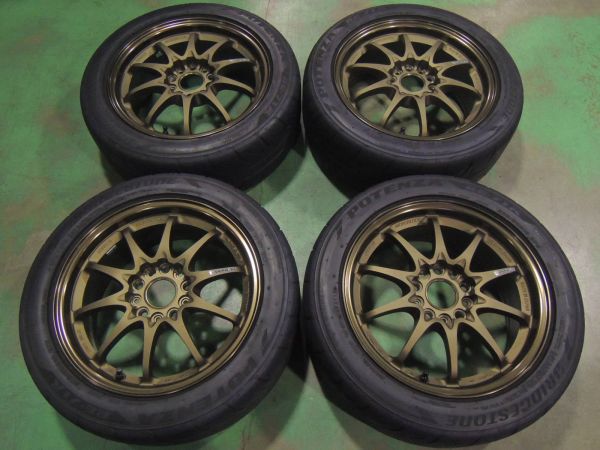 美品！鍛造VOLK CE28N＆BS RE-71R 205/50R16 スイフトスポーツ