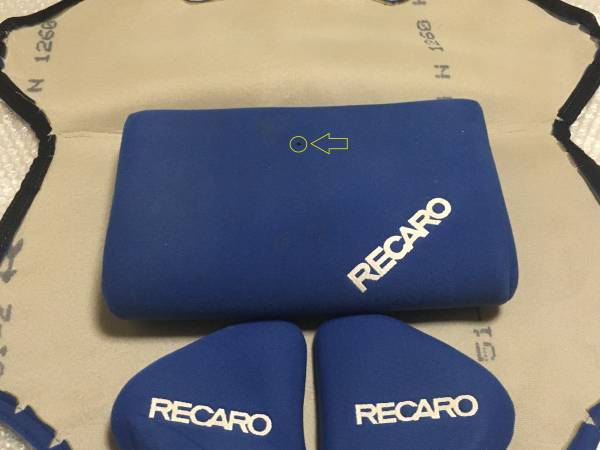 レカロ RECARO バック プロテクター サイド パッド クッション SPG SP 