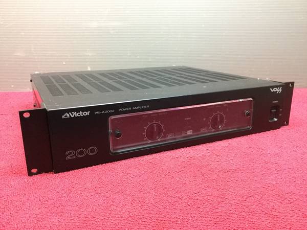 VOSS PS-A2002 PAアンプ☆現状品 VICTOR PS-A2002 パワーアンプ［VOSS