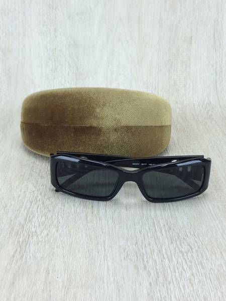 MIU MIU◇サングラス/BLK/BLK/ケース有