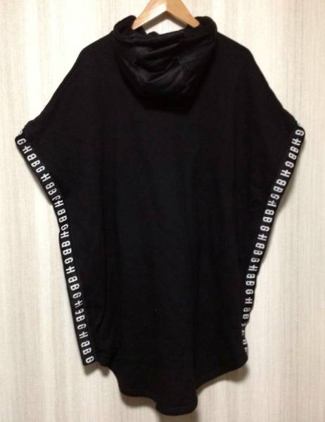 AK-69着 バガーチ Bagarch ポンチョ パーカー S BGHB PONCHO(Sサイズ 