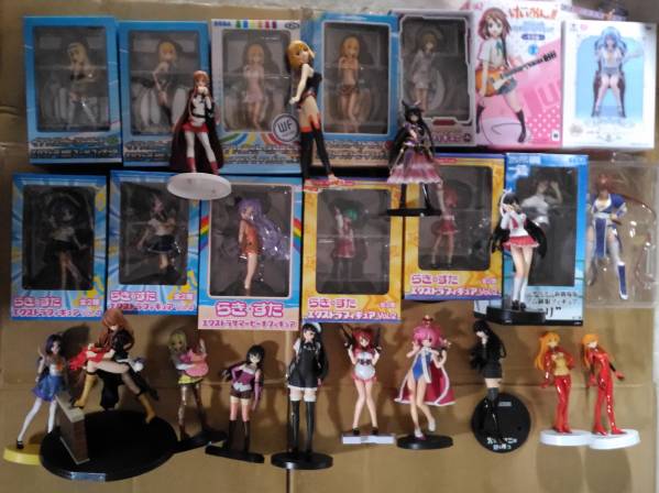 フィギュアまとめ売り16個 フィギュア大量まとめ WAVE ヱヴァ グリフォン 大神涼子1/7 IS他