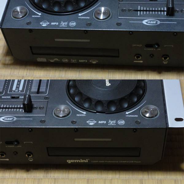 Gemini CDMP-6000 DJ用CDプレーヤー デュアルCDプレーヤー gemini DJ
