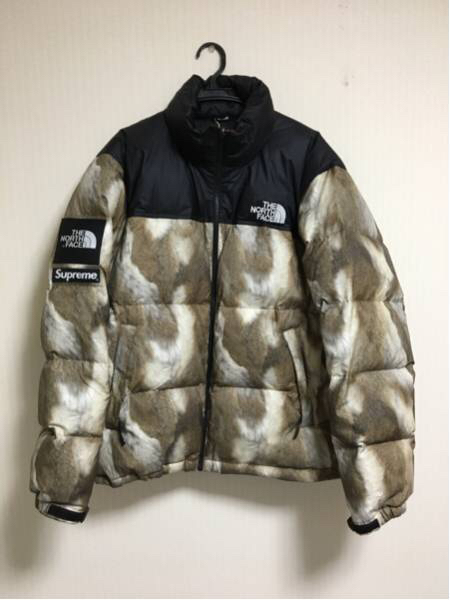 Supreme North Face Fur The Jacket Nuptse Faux x - | UK Men's With