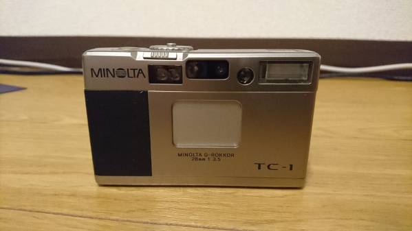 美品☆平井製作所ケース付☆ MINOLTA ミノルタ TC-1 28mm F3.5