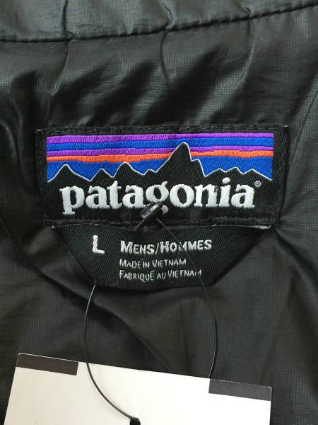 patagonia◆ナノパフジャケット/L/ポリエステル/BLK