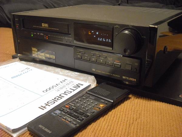 ☆三菱 S-VHS ビデオデッキ HV-V5000☆ ☆三菱 S-VHS ビデオデッキ HV-V5000☆