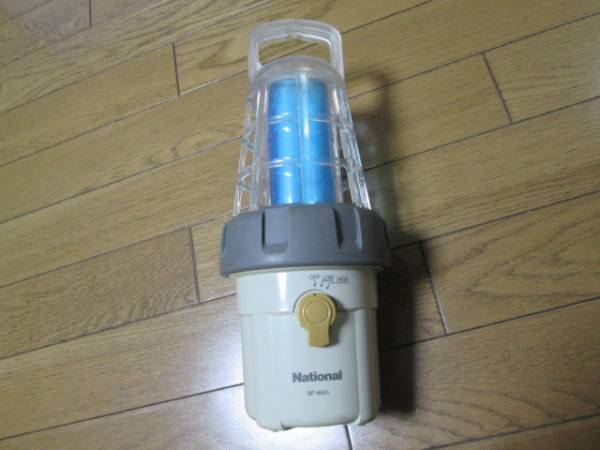水中集魚灯（ナショナル）堤防釣りなどに　蛍光灯交換済み